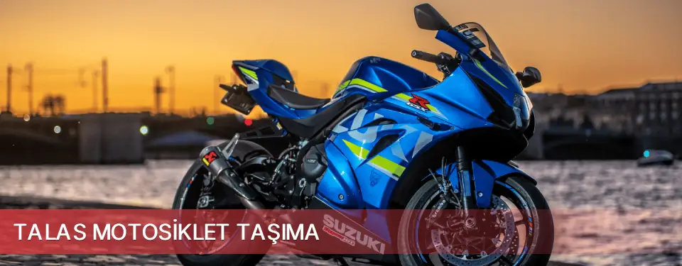 Talas İlçemi Motosiklet Taşıma